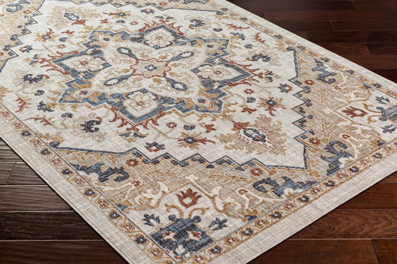 Lewa Cream Outdoor Area Rug - Clearance by Boutique Rugs