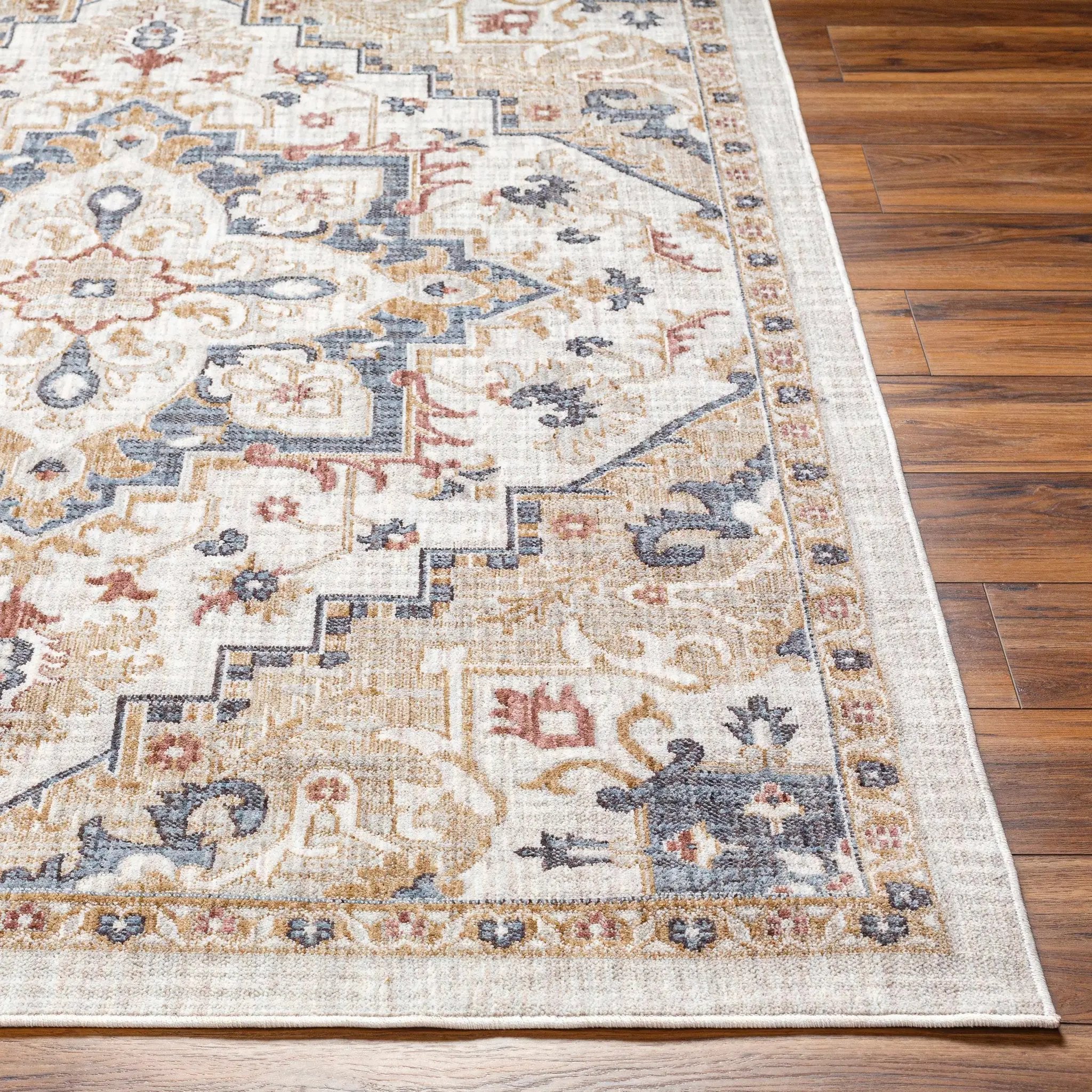 Lewa Cream Outdoor Area Rug - Clearance by Boutique Rugs