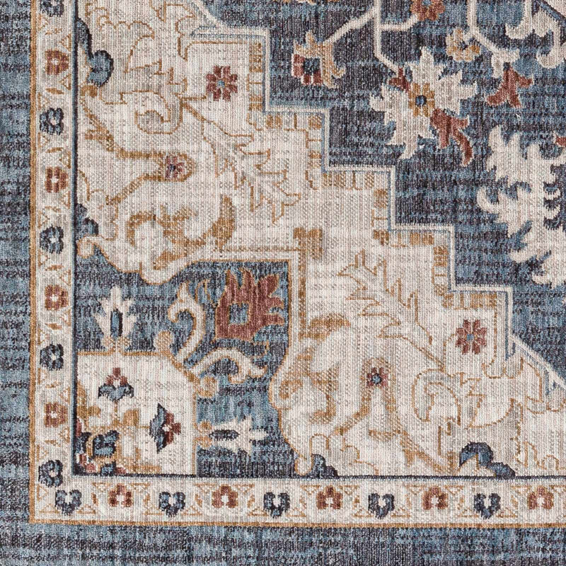 Lewa Blue Outdoor Area Rug - Clearance by Boutique Rugs