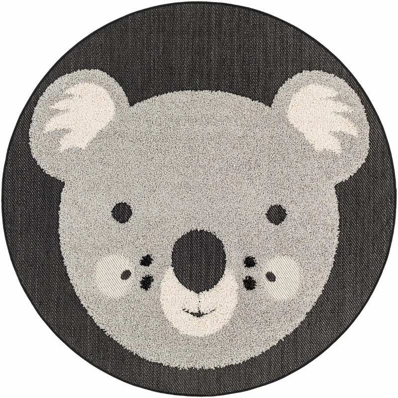 Kids Koala Animal Print Nursery Outdoor Area Rug - Clearance by Boutique Rugs