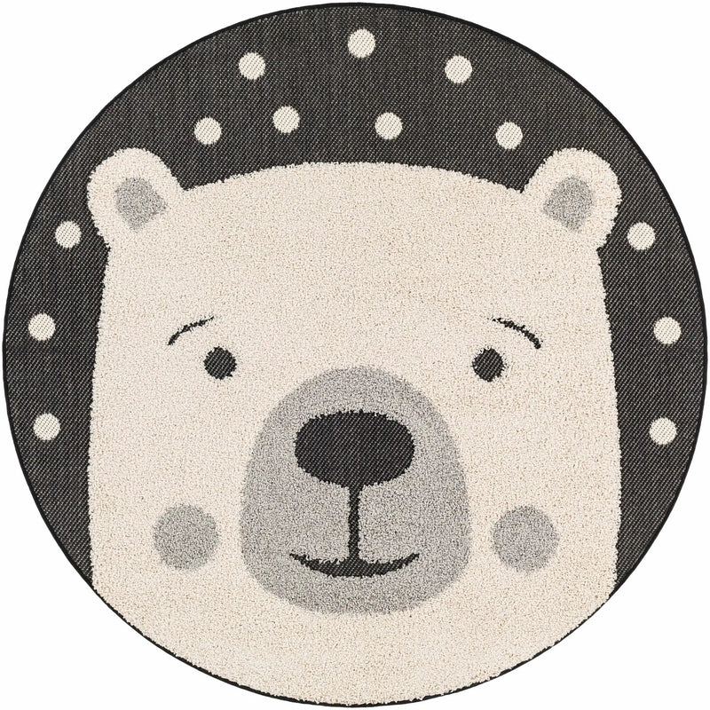 Kids Bear Animal Print Nursery Outdoor Area Rug - Clearance by Boutique Rugs