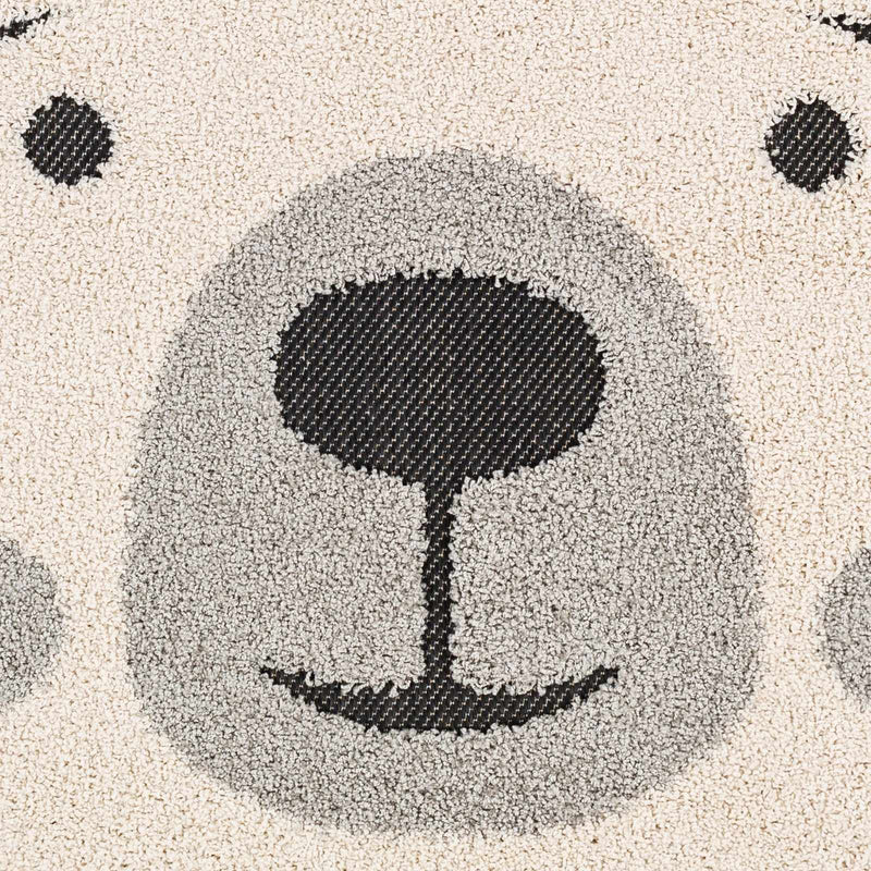 Kids Bear Animal Print Nursery Outdoor Area Rug - Clearance by Boutique Rugs