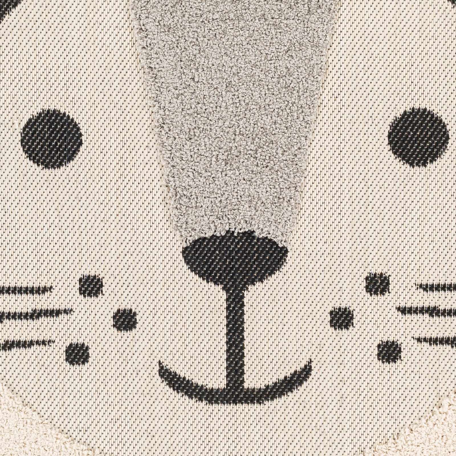 Kids Lion Animal Print Nursery Outdoor Area Rug - Clearance by Boutique Rugs