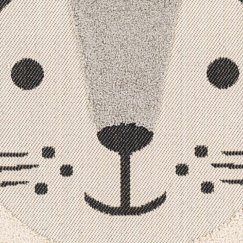 Kids Lion Animal Print Nursery Outdoor Area Rug - Clearance by Boutique Rugs