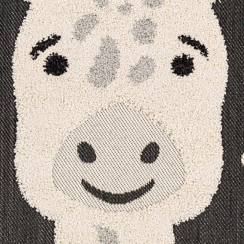 Kids Giraffe Animal Print Nursery Outdoor Area Rug - Clearance by Boutique Rugs