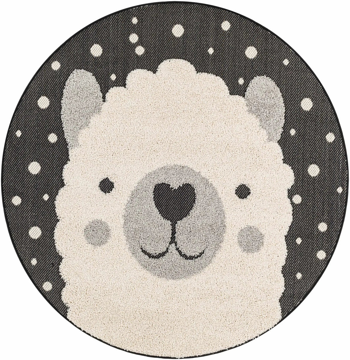 Kids Llama Animal Print Nursery Outdoor Area Rug - Clearance, photo 4 of 5