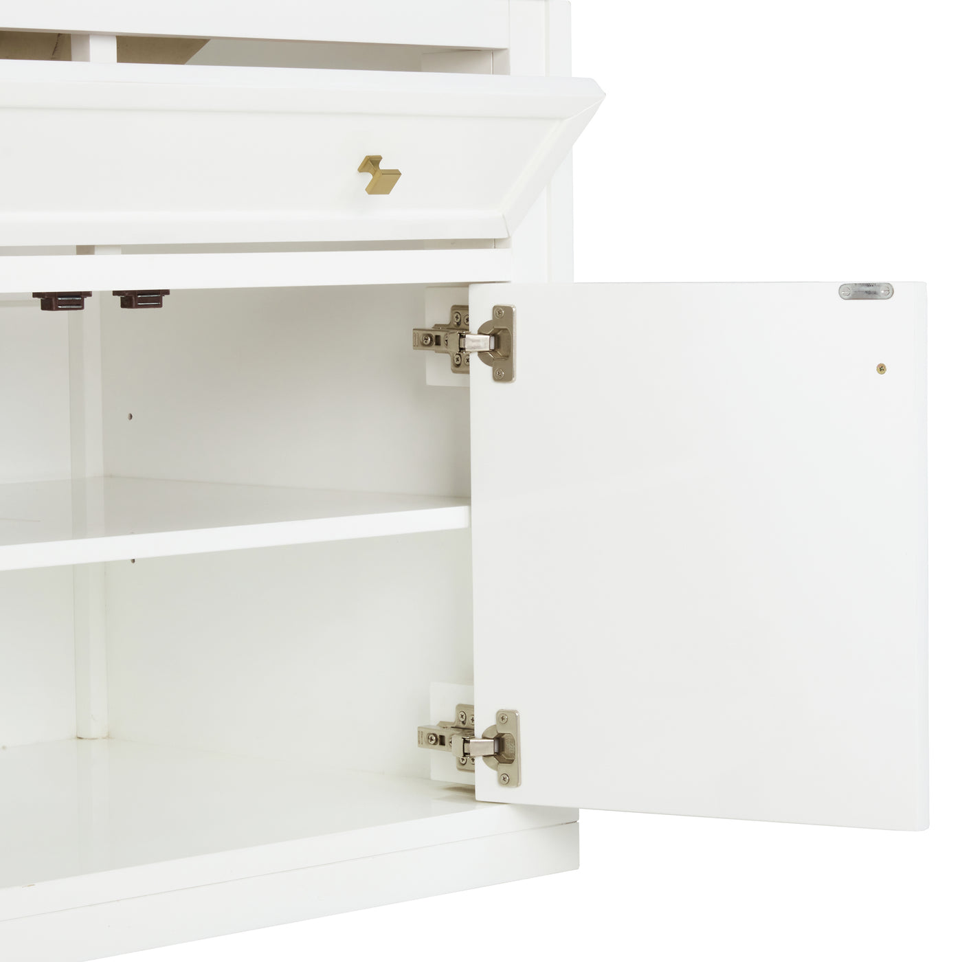 James Martin Chicago 36" Single Bathroom Vanity, Glossy White, view 25