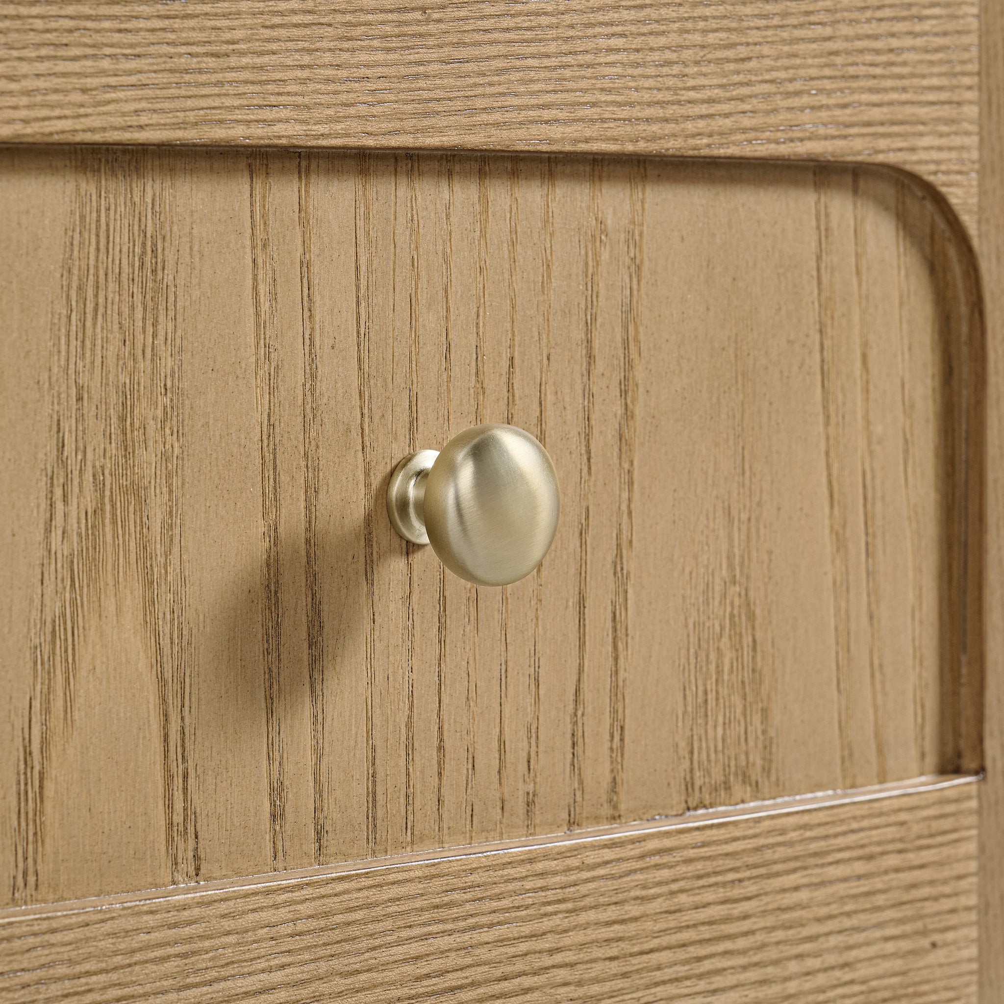 James Martin Laurent 60" Dual Mount Single Bathroom Vanity, Light Natural Oak, view 25