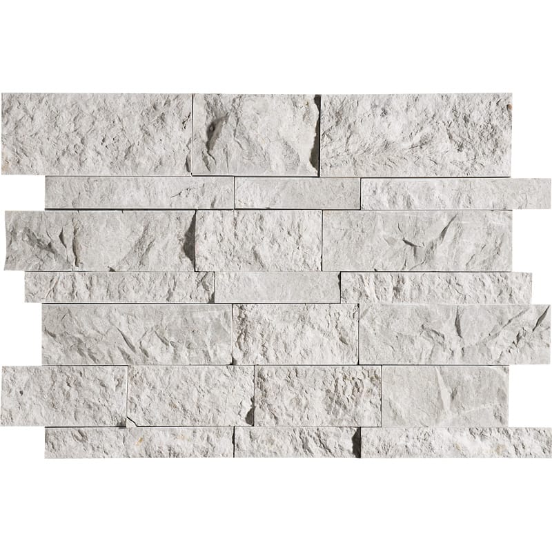 Sky Blue Split Face Slides Marble Mosaics 11x17 Marble Split Face 12x18 Mosaics