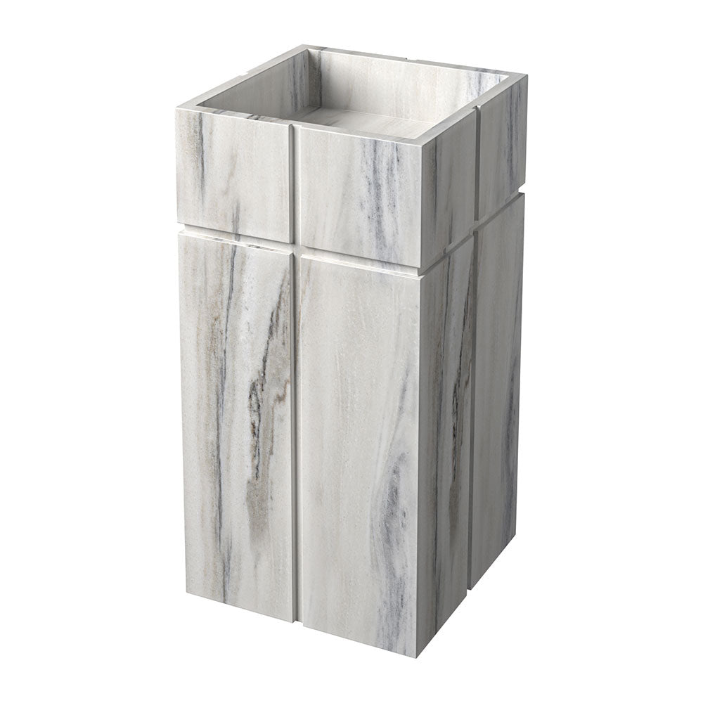 Skyline Honed Soho Marble Sink 20x20 Marble Honed 24x24 Sink