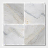 Silver Sky Polished Marble Tiles 12x12