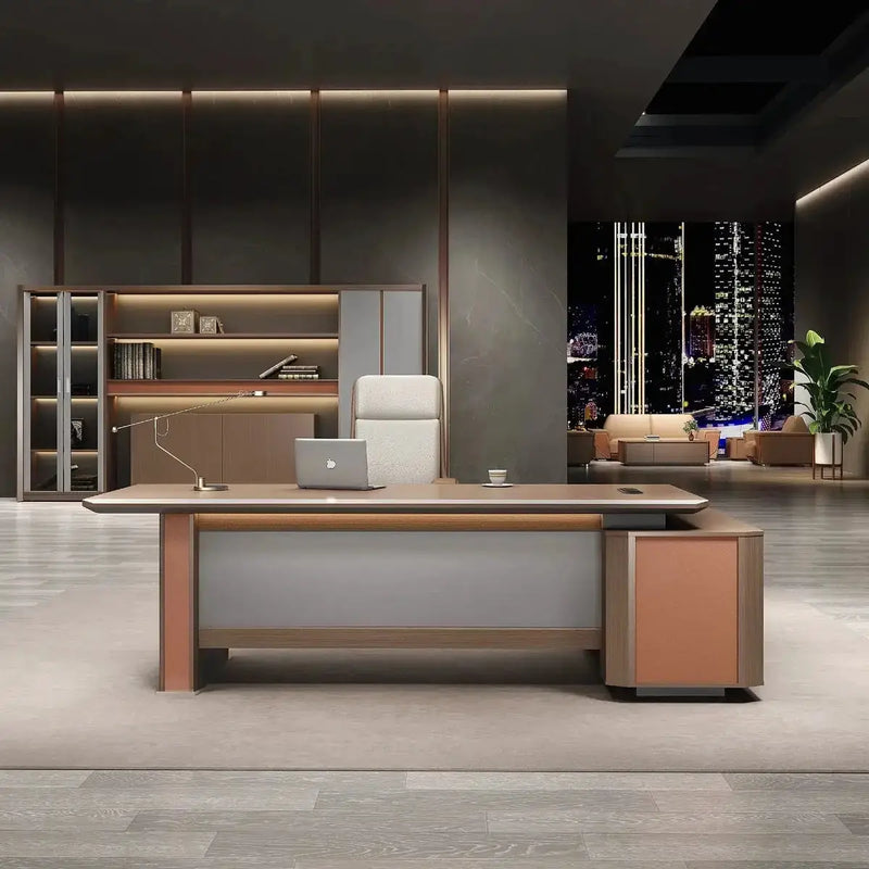 Walsh · Modern L-Shaped Executive Desk by Arc Grove