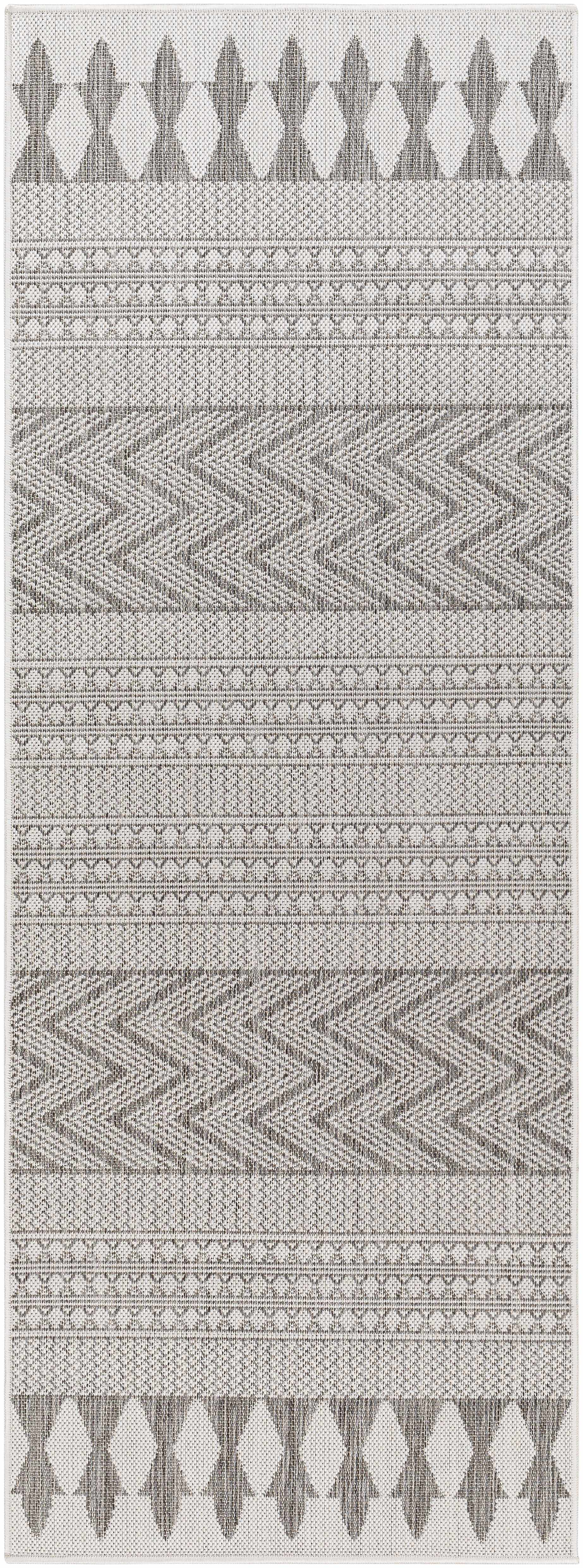 Asif Gray Outdoor Area Rug - Clearance by Boutique Rugs