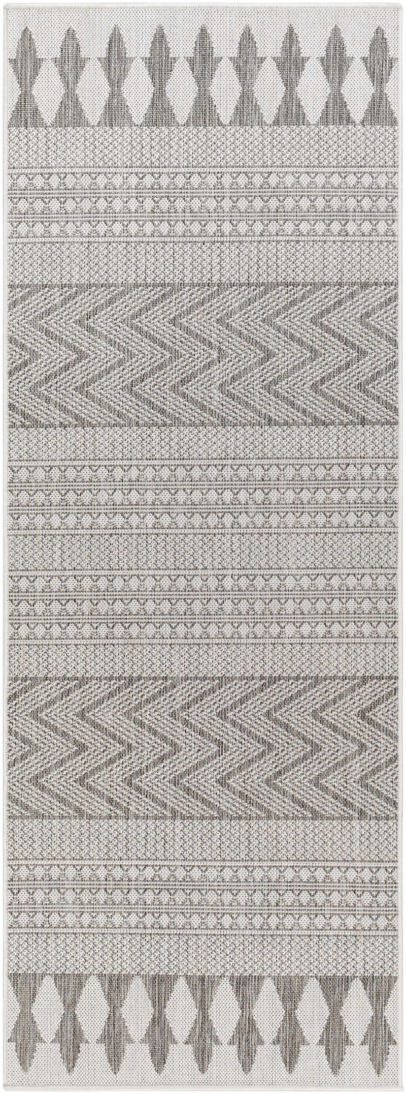 Asif Gray Outdoor Area Rug - Clearance by Boutique Rugs
