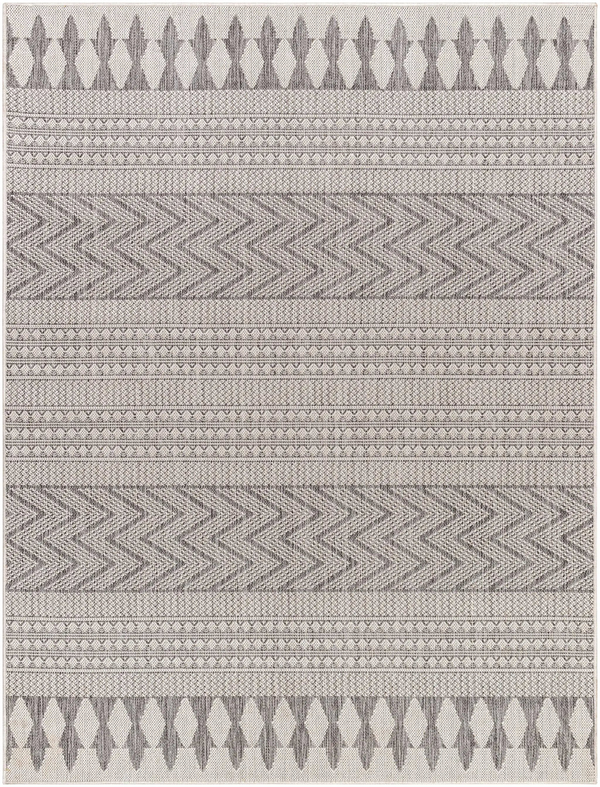 Asif Gray Outdoor Area Rug - Clearance