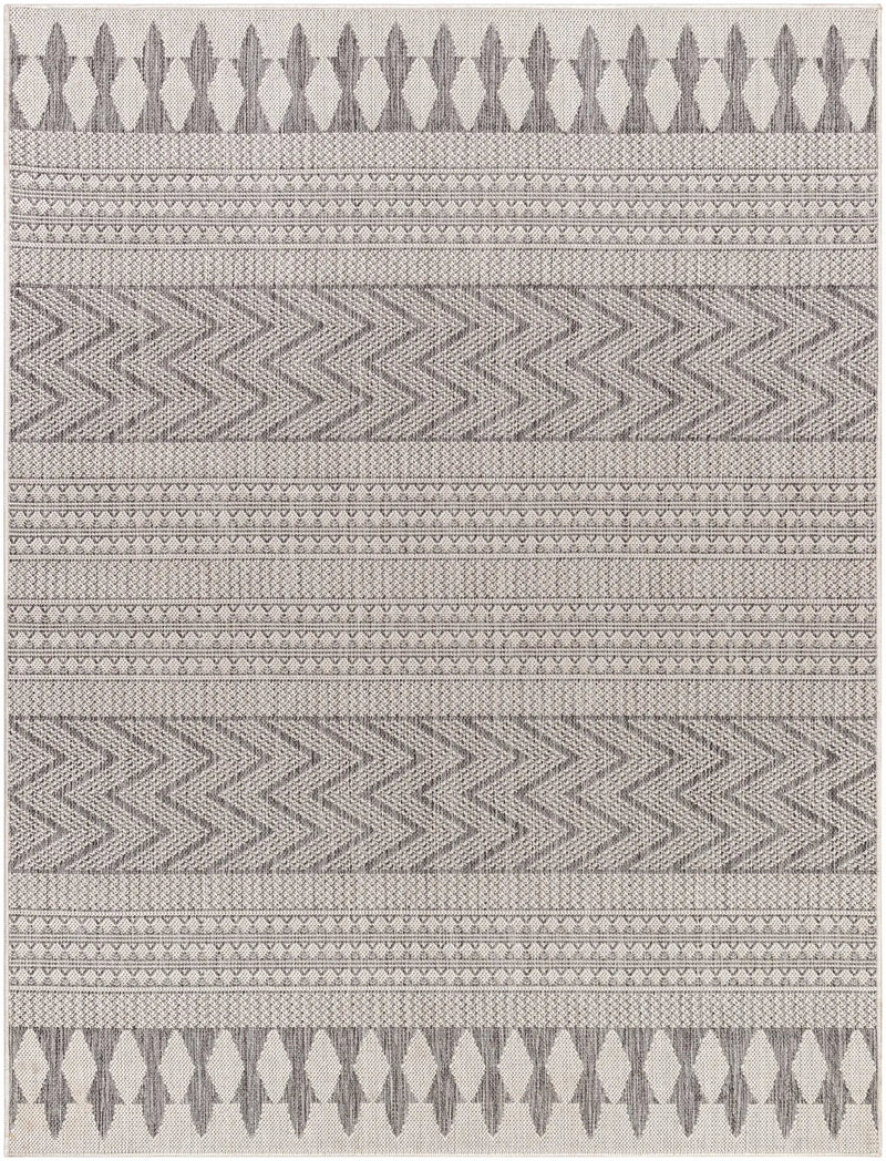 Asif Gray Outdoor Area Rug - Clearance by Boutique Rugs