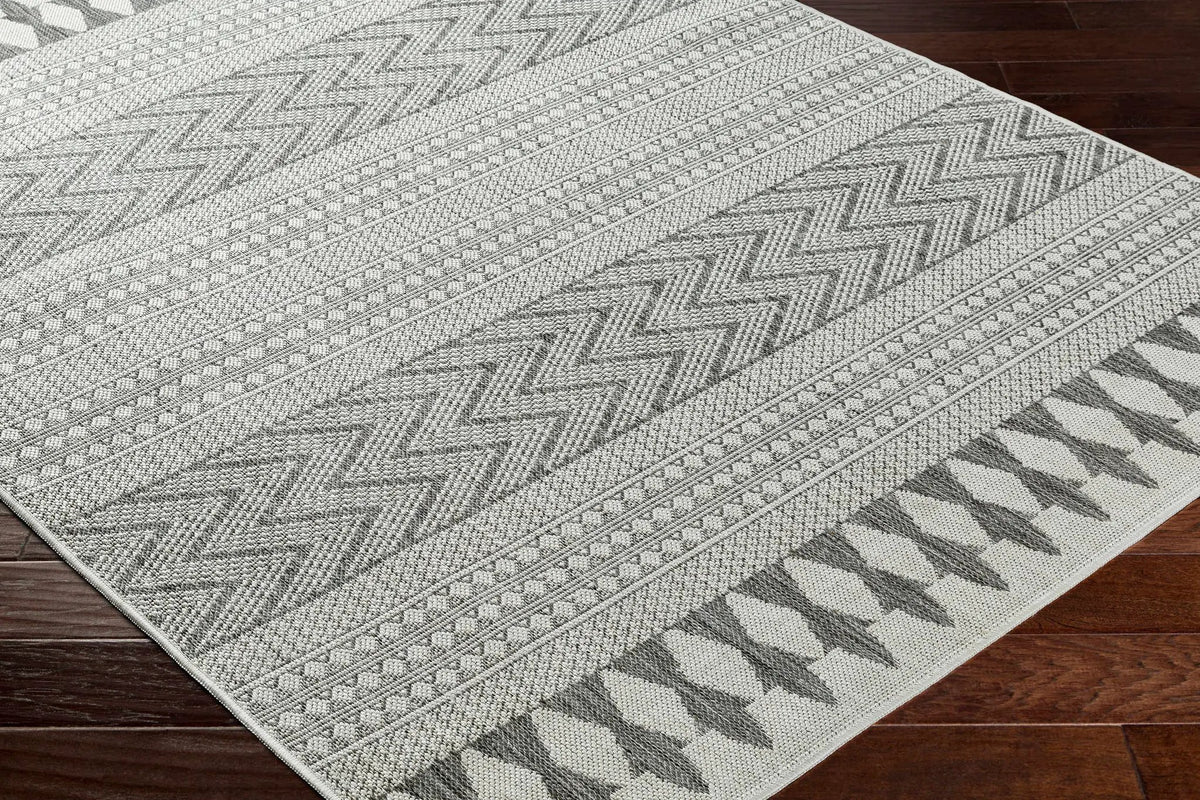 Asif Gray Outdoor Area Rug - Clearance, photo 7 of 10