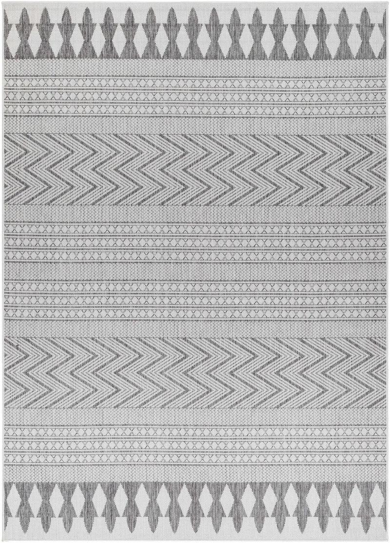 Asif Gray Outdoor Area Rug - Clearance by Boutique Rugs