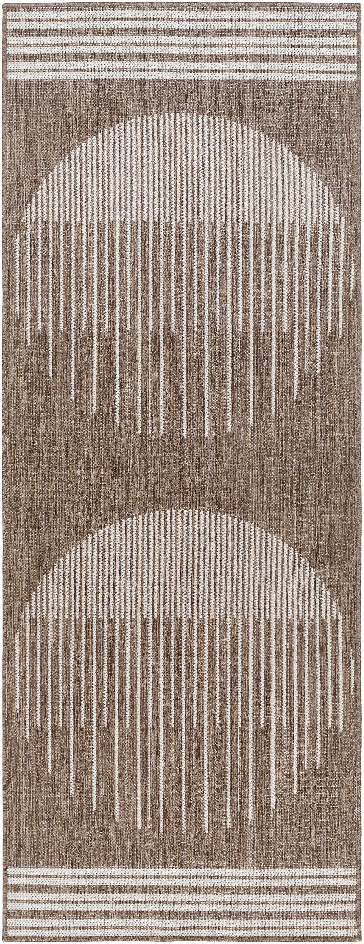 Aviya Brown Outdoor Area Rug - Clearance, photo 4 of 9