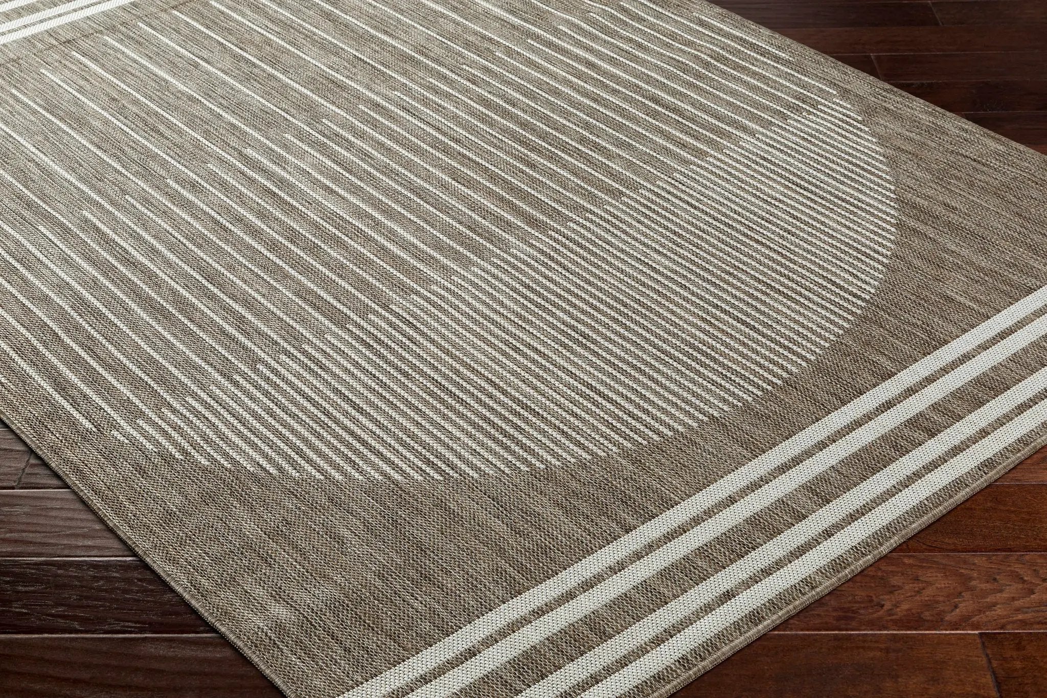 Aviya Brown Outdoor Area Rug - Clearance by Boutique Rugs