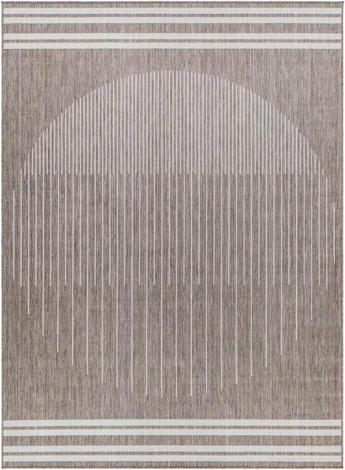 Aviya Brown Outdoor Area Rug - Clearance, photo 3 of 9