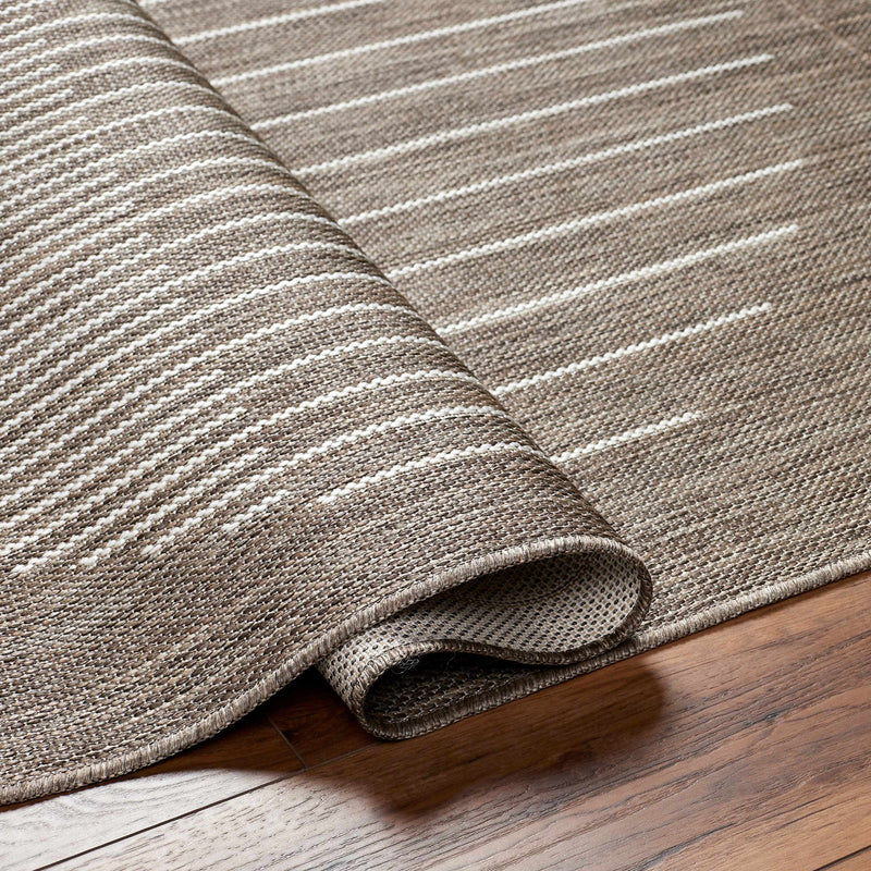 Aviya Brown Outdoor Area Rug - Clearance by Boutique Rugs