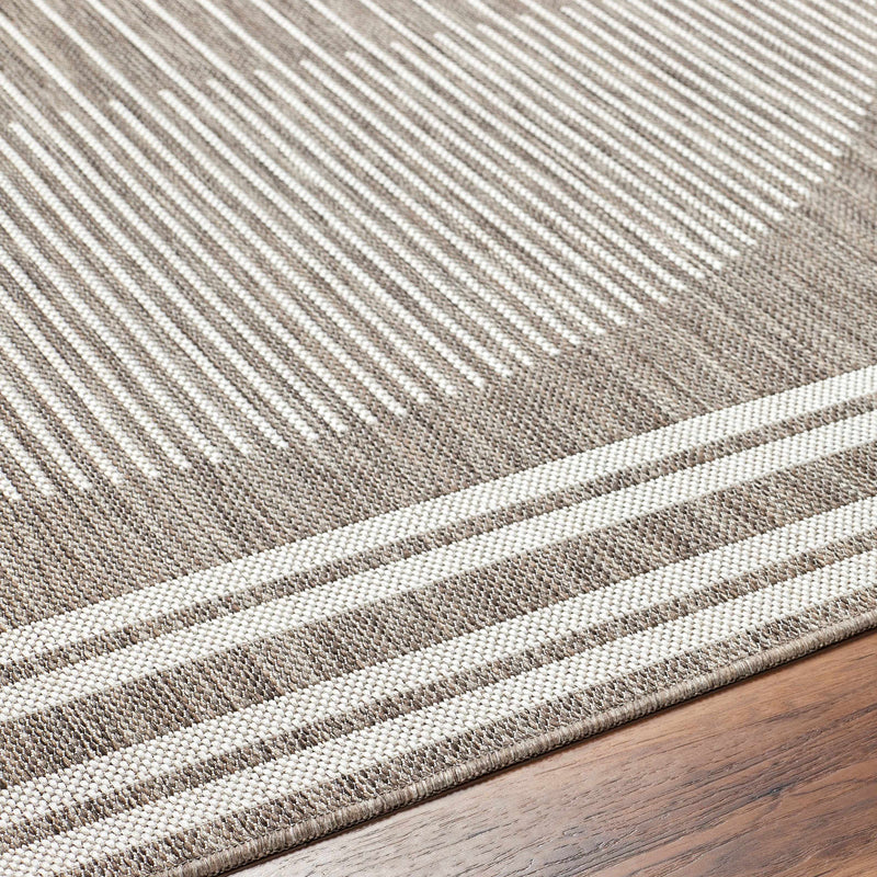 Aviya Brown Outdoor Area Rug - Clearance by Boutique Rugs