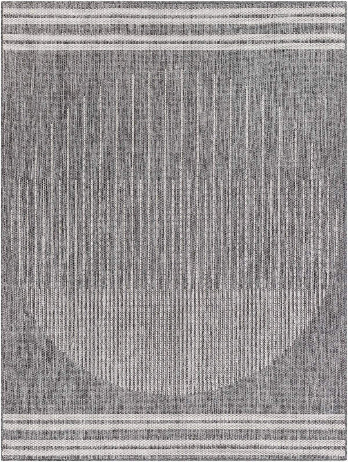 Aviya Gray Outdoor Area Rug - Clearance