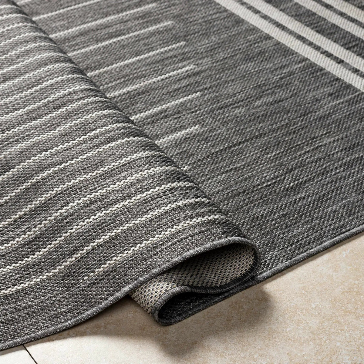 Aviya Gray Outdoor Area Rug - Clearance, photo 6 of 8
