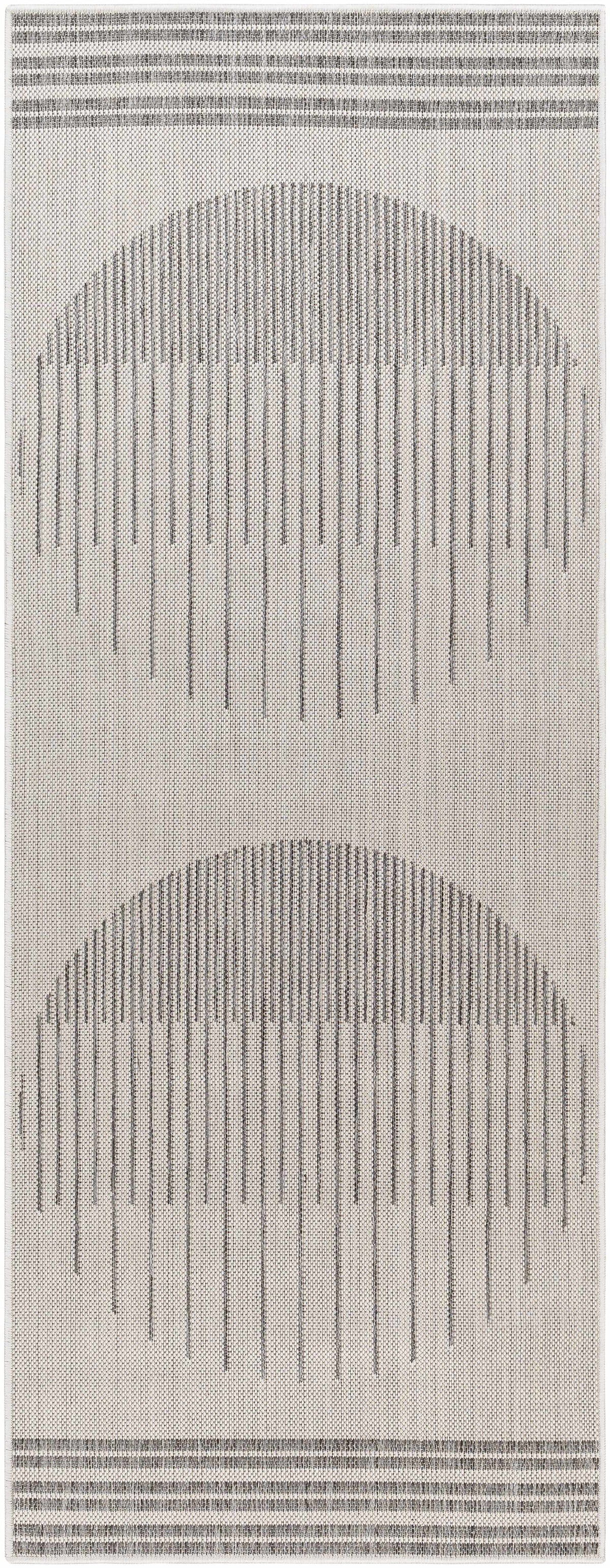 Aviya Light Gray Outdoor Area Rug - Clearance, photo 3 of 8