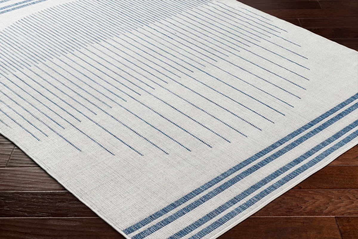 Aviya Blue & Gray Outdoor Area Rug - Clearance, photo 5 of 8