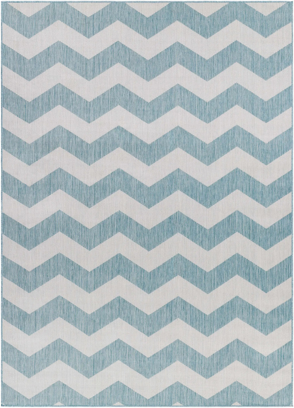 Cheri Thatch Light Blue Outdoor Carpet Area Rug - Clearance, photo 3 of 10