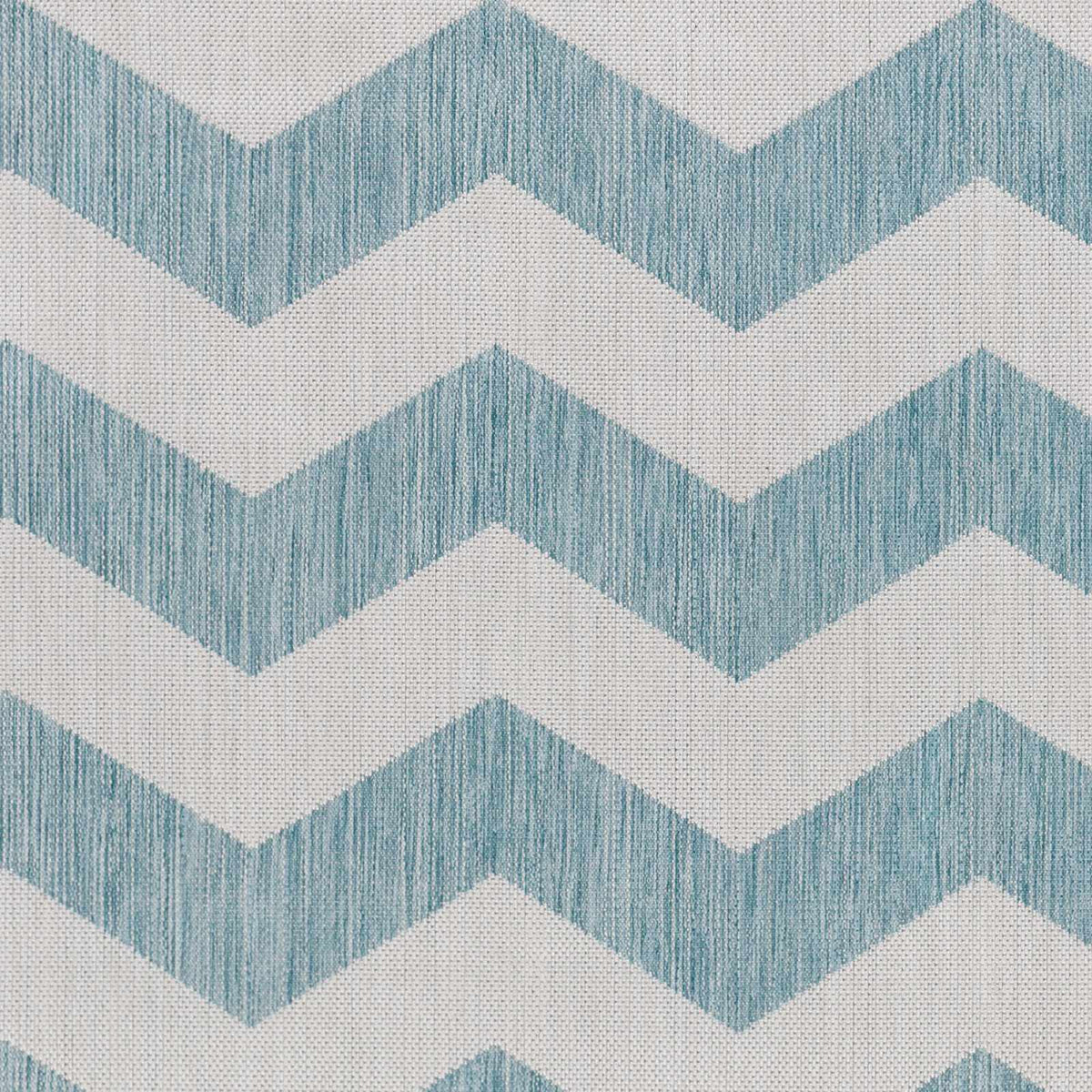 Cheri Thatch Light Blue Outdoor Carpet Area Rug - Clearance, sample swatch