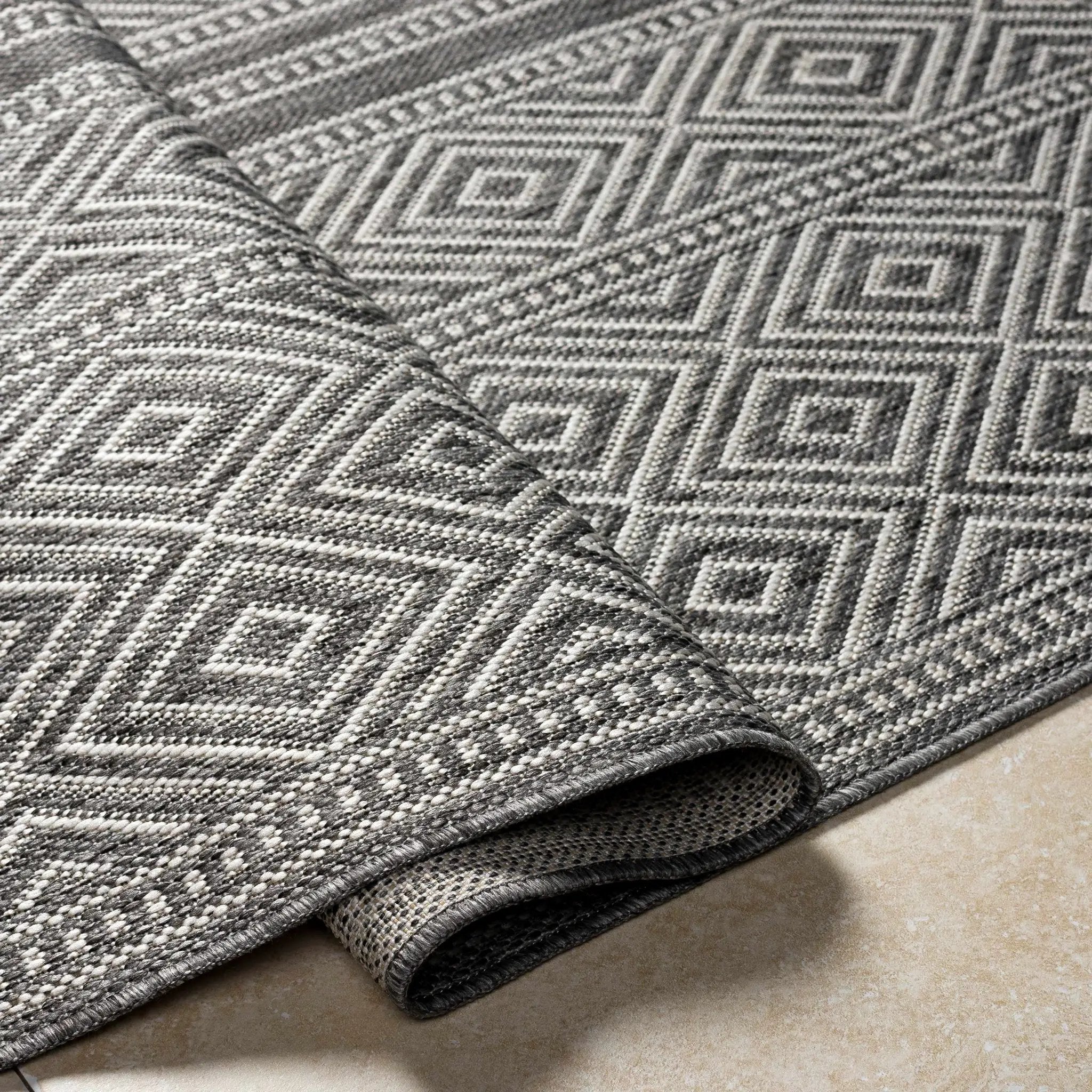 Cyan Outdoor Area Rug - Clearance by Boutique Rugs