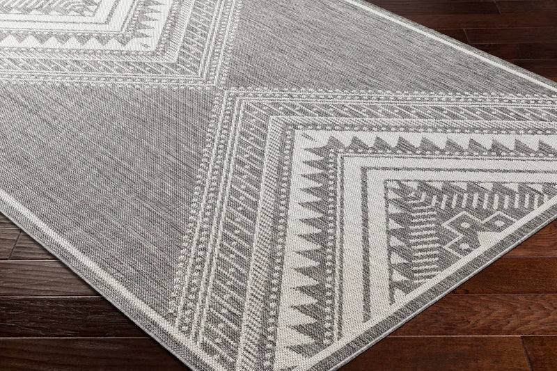 Deana Gray Outdoor Area Rug - Clearance by Boutique Rugs