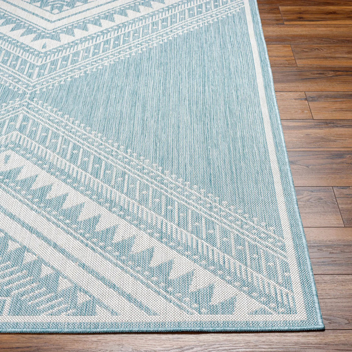 Deana Blue Outdoor Area Rug - Clearance, photo 6 of 10