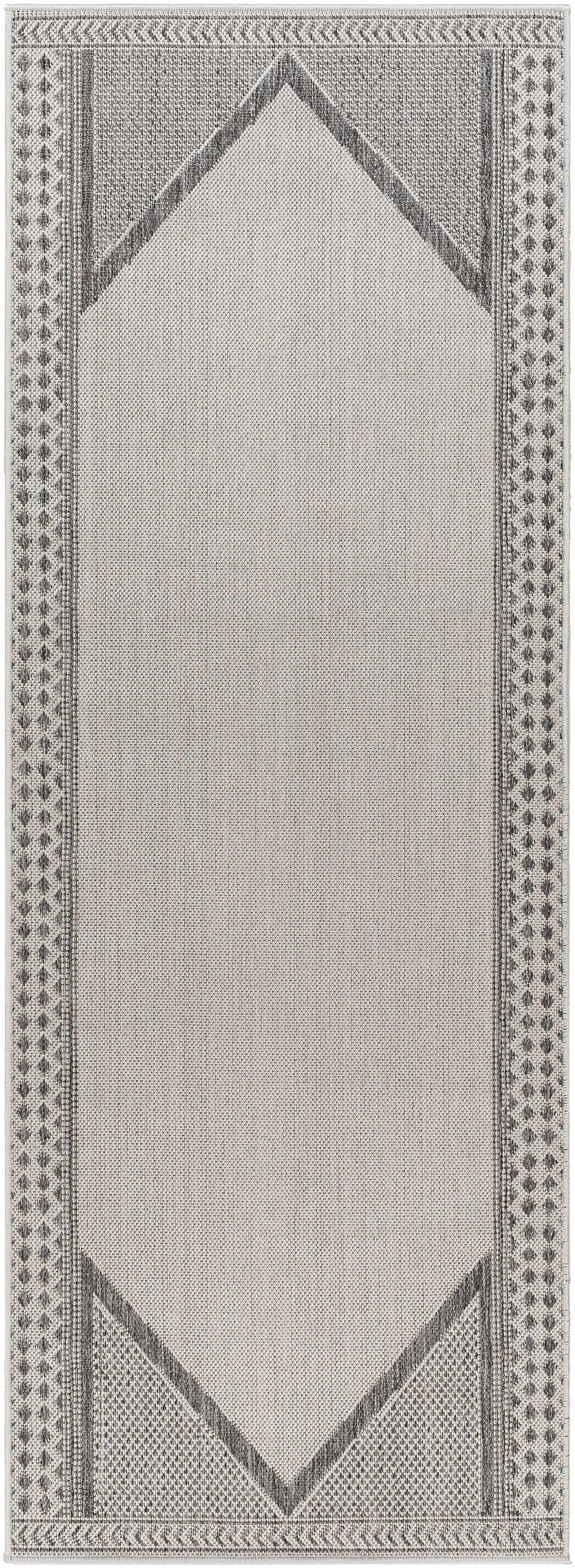 Efrem Off White Outdoor Carpet Area Rug - Clearance, photo 2 of 8