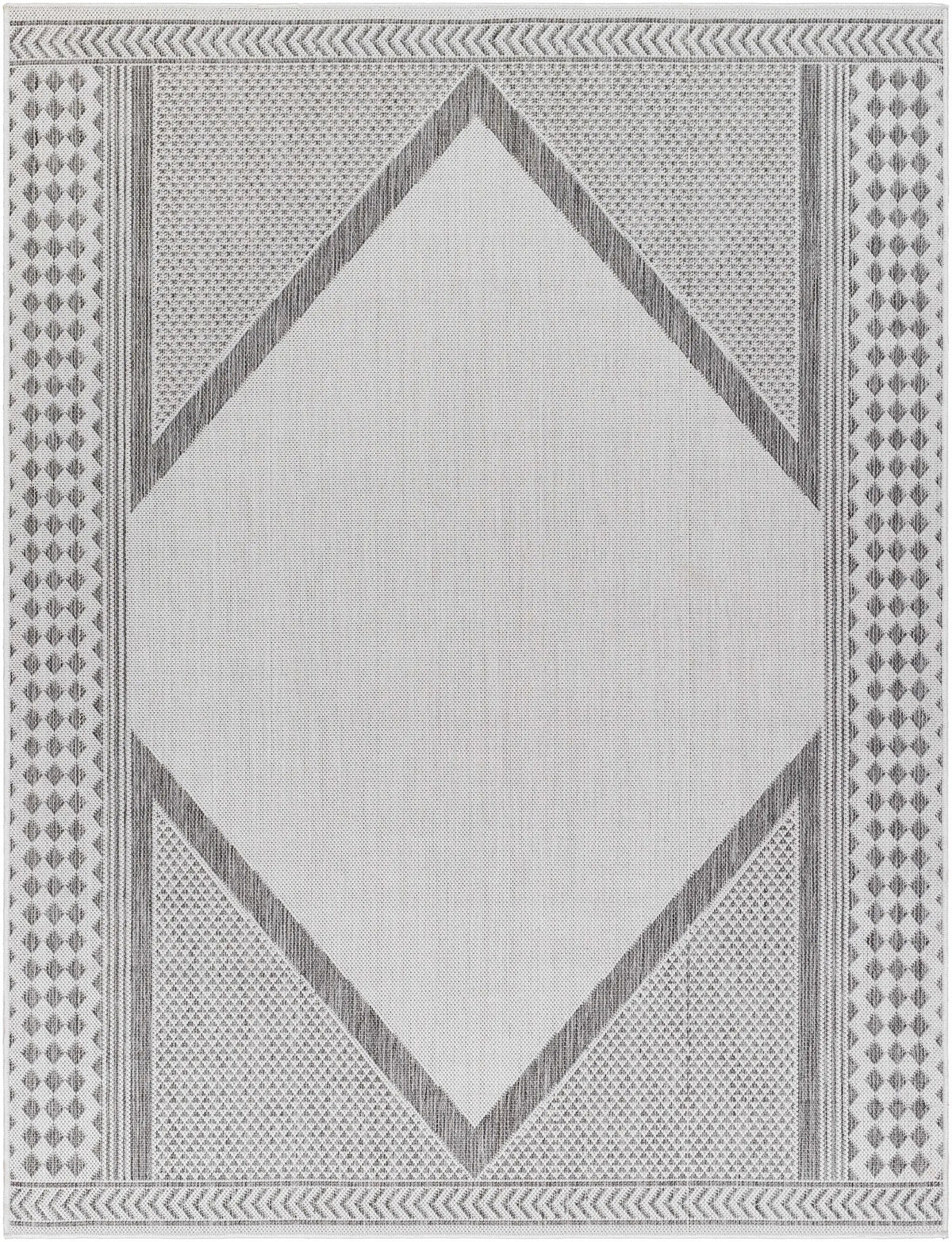 Efrem Off White Outdoor Carpet Area Rug - Clearance