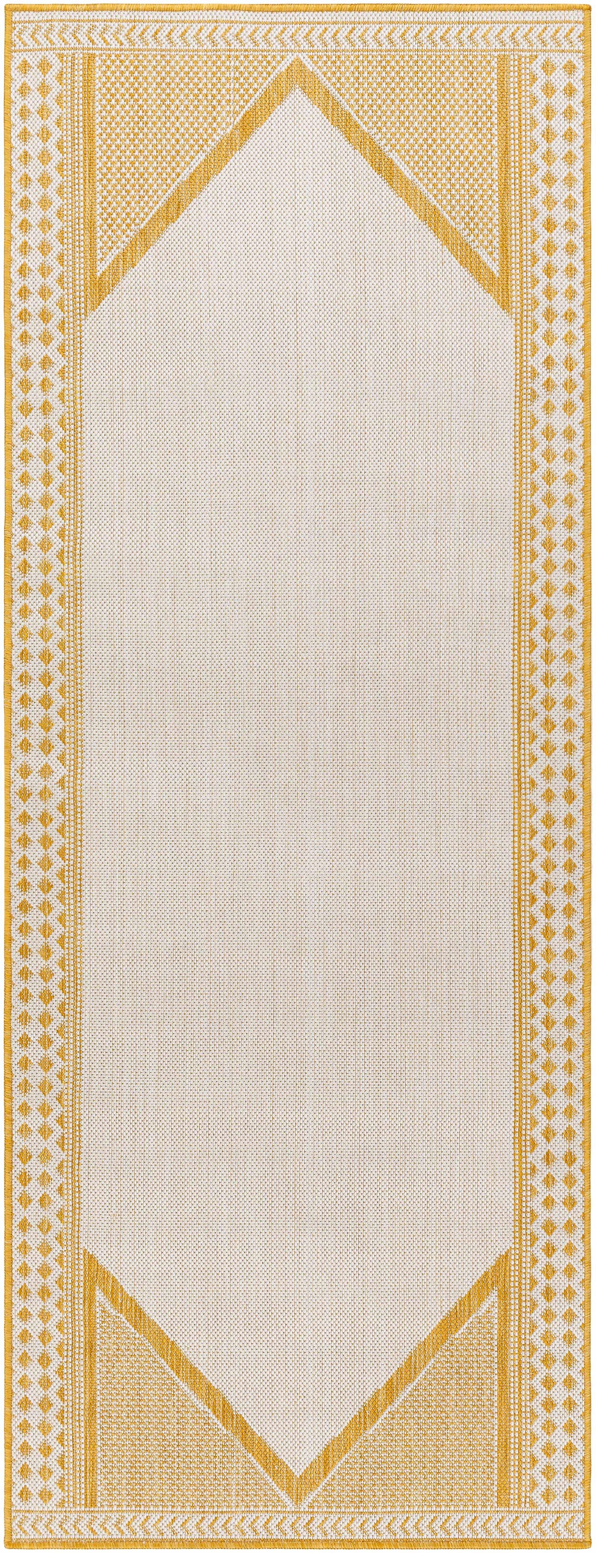 Efrem Mustard Outdoor Carpet Area Rug - Clearance, photo 4 of 10