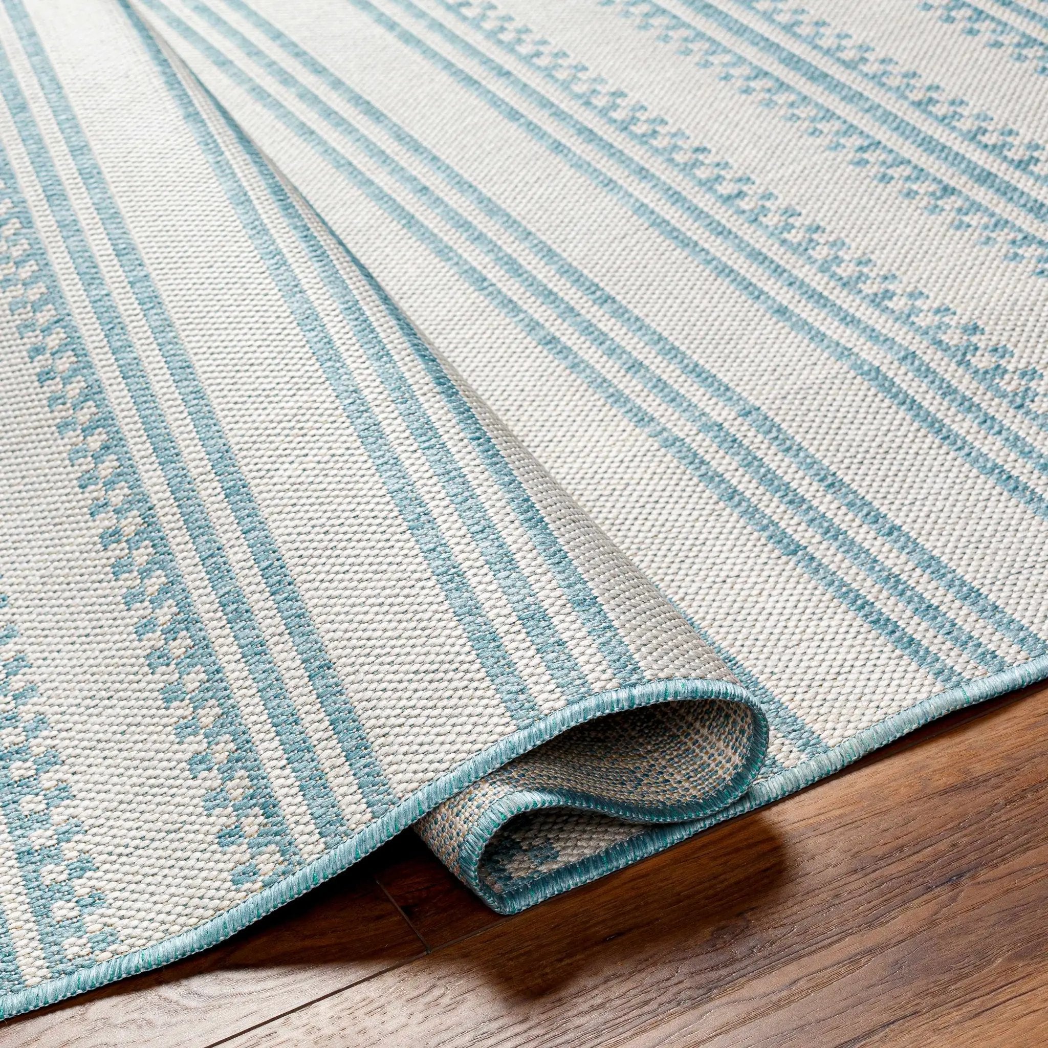 Engla Off White Outdoor Carpet Area Rug - Clearance by Boutique Rugs