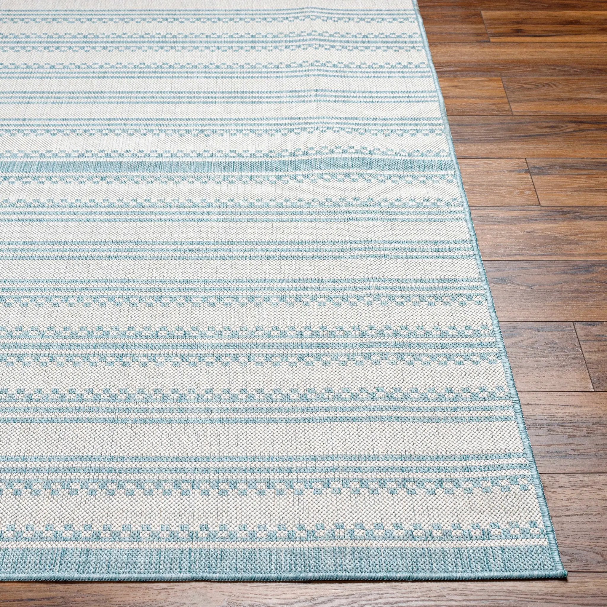 Engla Off White Outdoor Carpet Area Rug - Clearance by Boutique Rugs