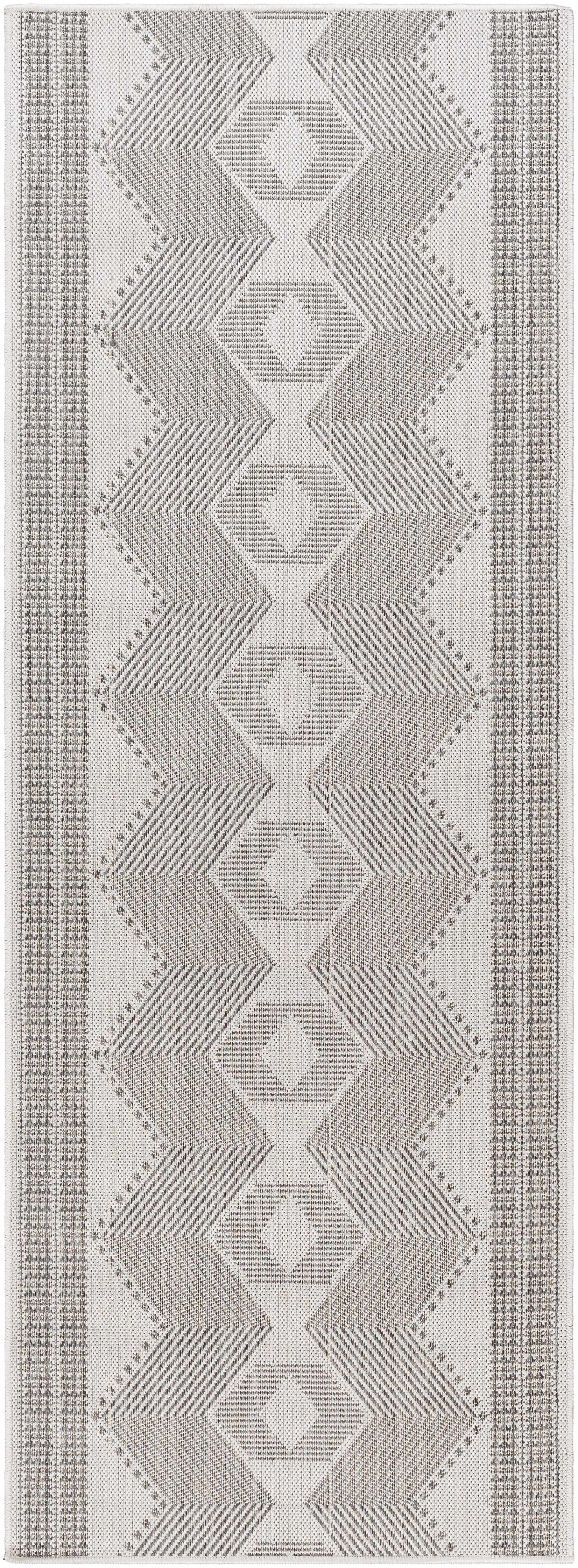 Evana Gray Outdoor Area Rug - Clearance by Boutique Rugs