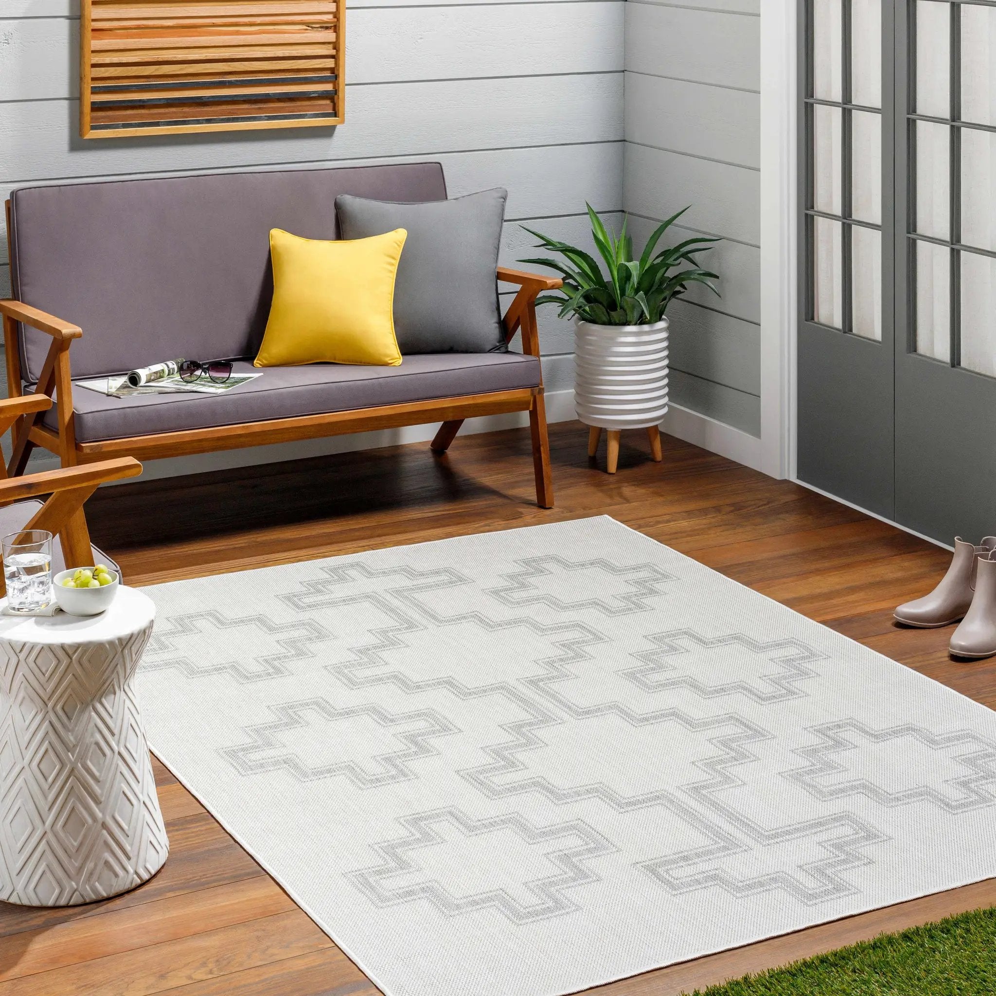 Fadil Outdoor Area Carpet - Clearance by Boutique Rugs