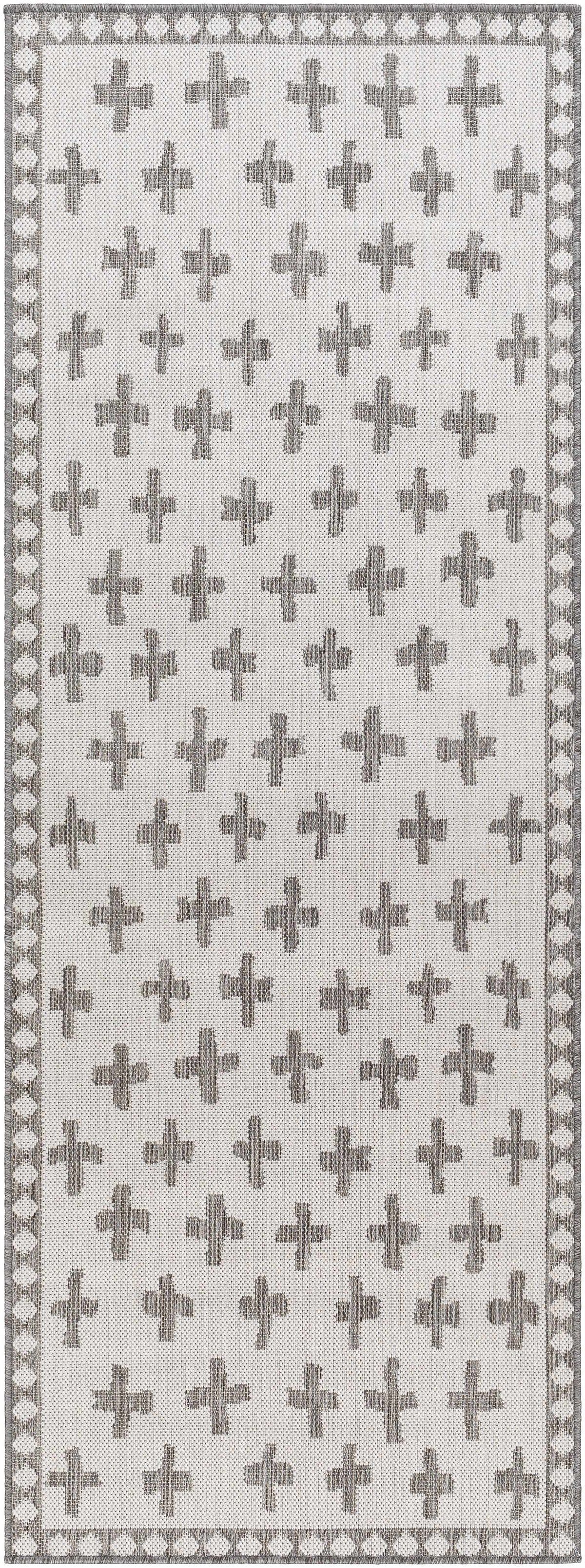 Kyna Gray Outdoor Area Rug - Clearance, photo 3 of 8