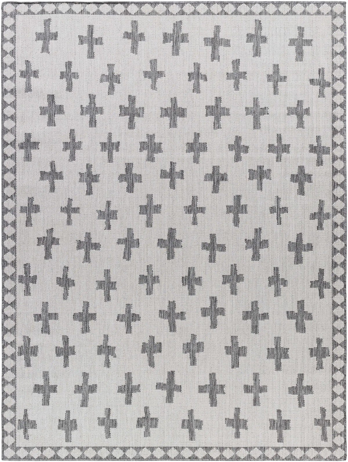 Kyna Gray Outdoor Area Rug - Clearance