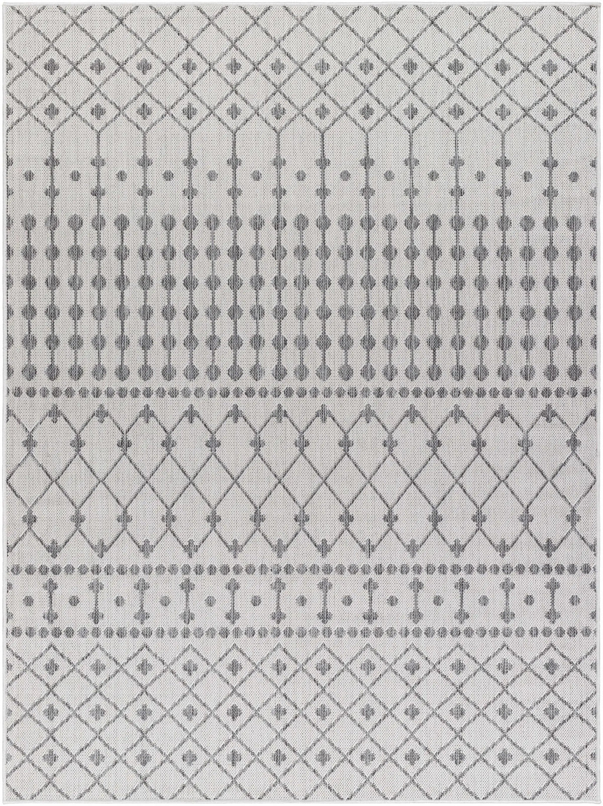 Lali Light Gray Outdoor Area Rug - Clearance
