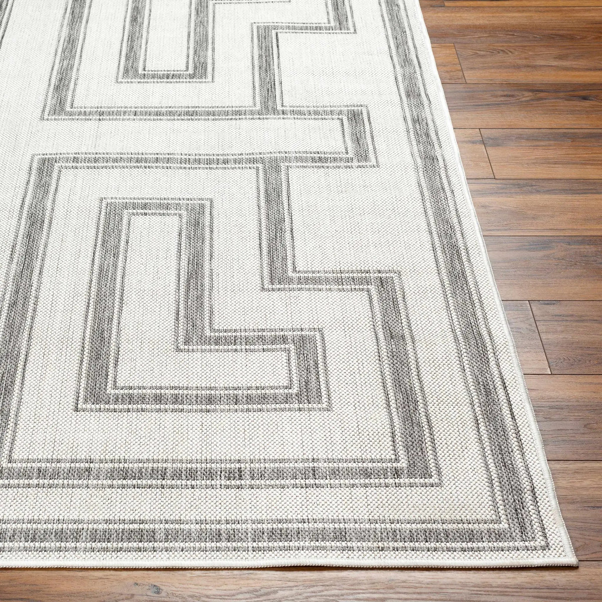 Taro Light Gray Outdoor Area Rug - Clearance, photo 4 of 8