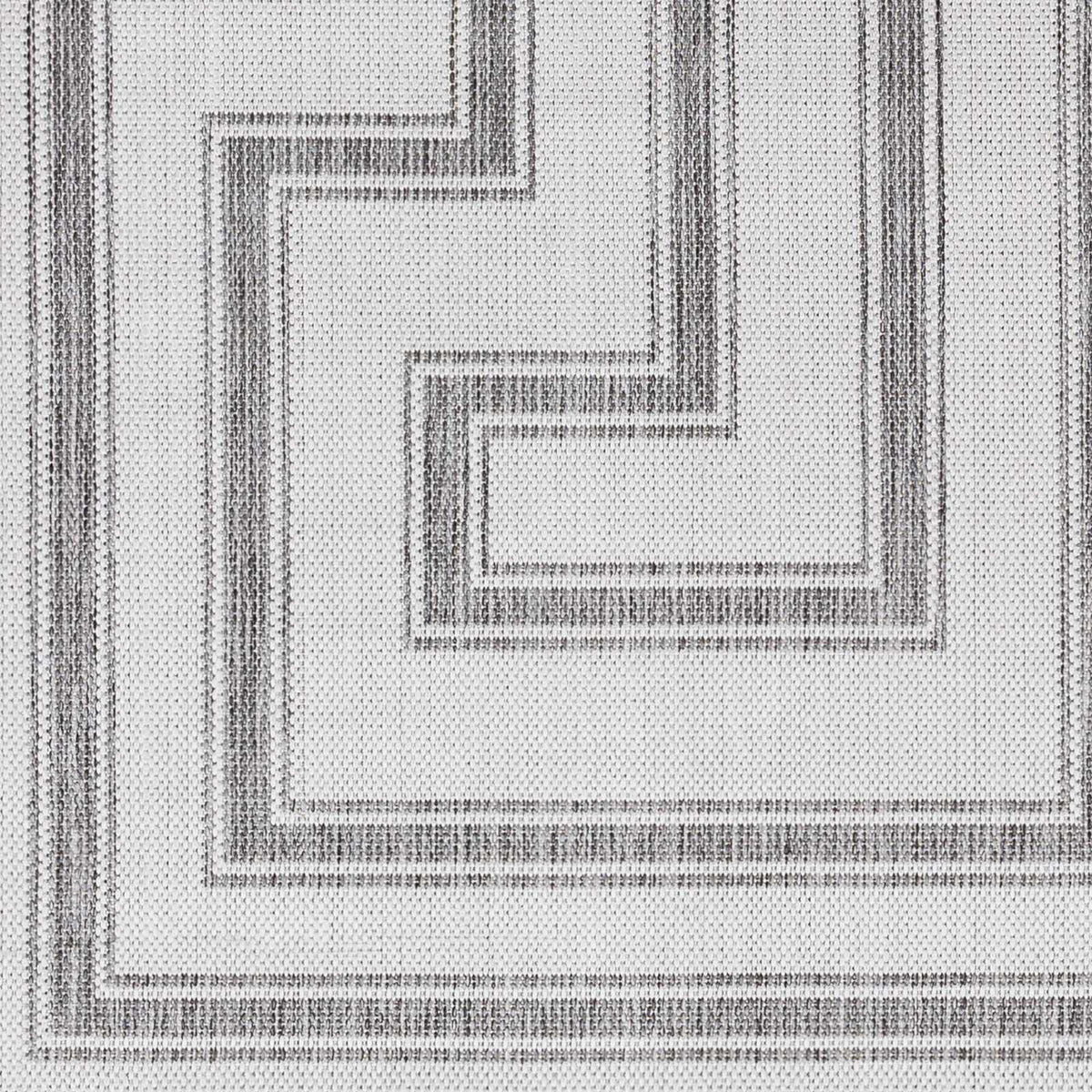 Taro Light Gray Outdoor Area Rug - Clearance, sample swatch