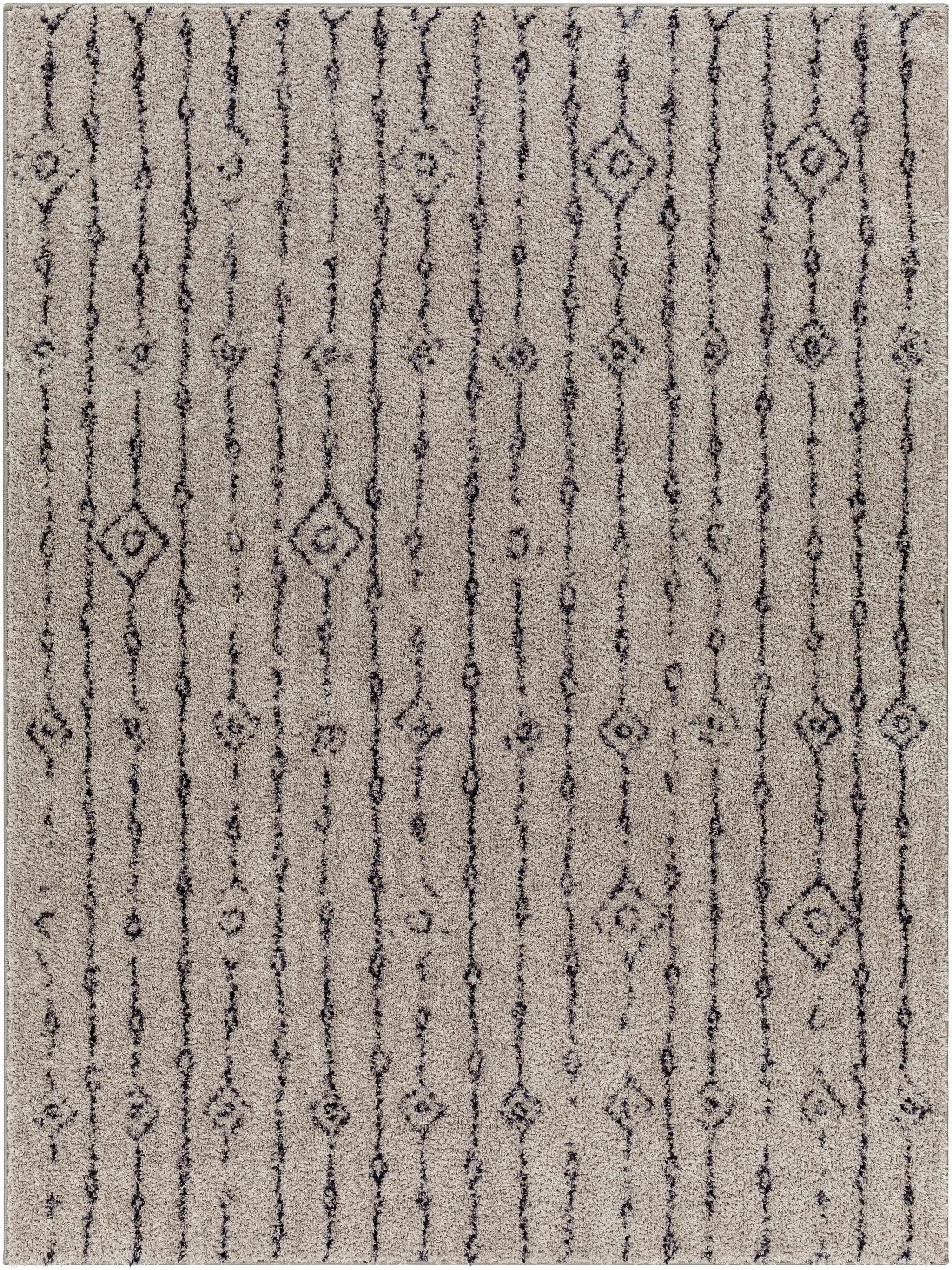 Demi Gray Washable Area Rug - Clearance by Boutique Rugs