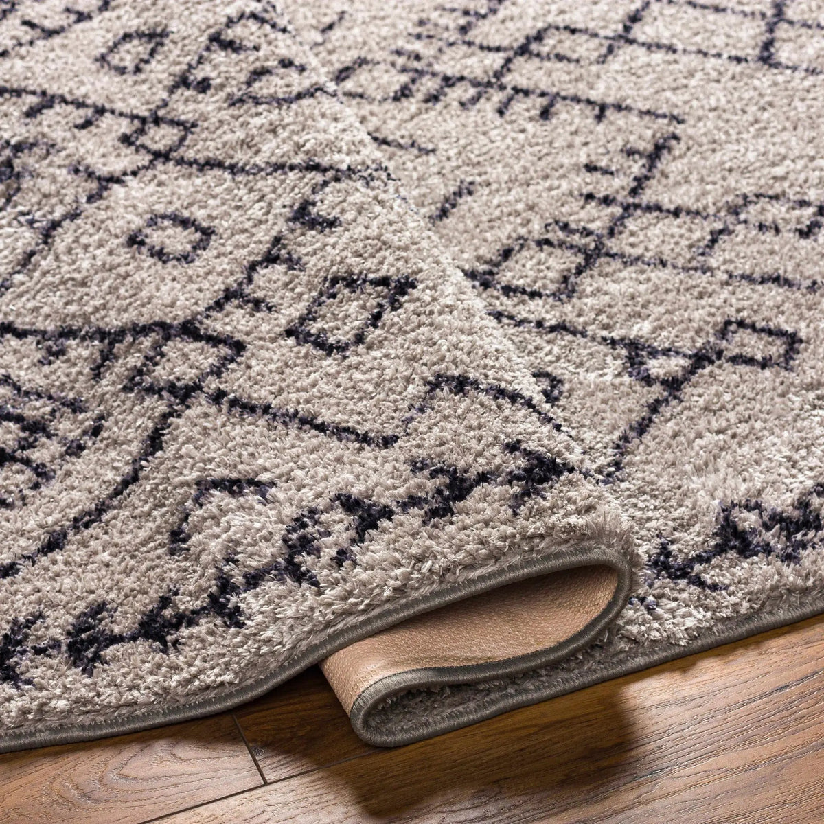 Elyes Gray Washable Area Rug - Clearance, photo 5 of 11